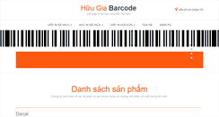 Desktop Screenshot of huugiabarcode.com